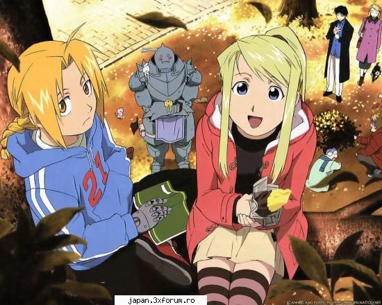 full metal alchemist asa...eu ceva timp inceput uit fma,sunt episodu 34(are 51) chiar imi gandeam