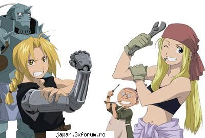full metal alchemist hai m-am mai putut poza...va recomand anime-ul pentru are   ink vazut dar
