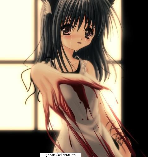 anime girls face i'm back with dark Angel Of Death-Admin