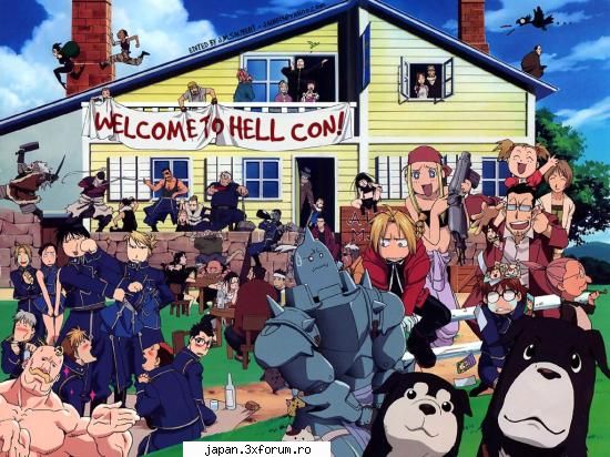 full metal alchemist so..dak vad nimeni mai spune nimic mai pun poze tot face  poza asta sunt