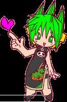 girls from shaman king chibi jun love this one)