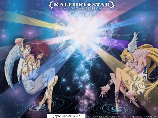 Cea mai frumoasa manevra - are mare dreptate Moon Girl toate sunt frumoase - Kaleido Star