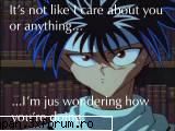 Cupluri anime - hmmm.......cu Hiei din yu yu hakusho - Dark Rosses