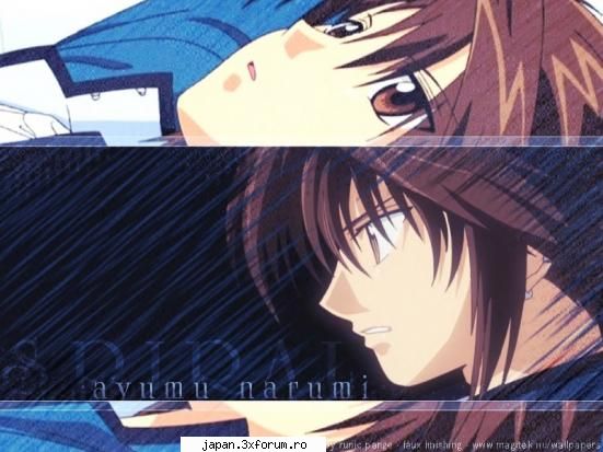 Cupluri anime - pe tine qu........sa vedem ...cu Ayumu din Spiral - Dark Rosses