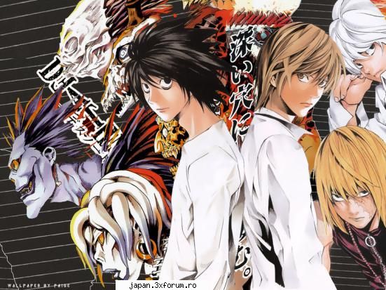 Death Note - Sper ca nu e nicio problema ca am scris eu despre - Death Note
