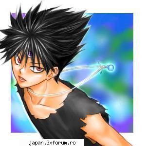Ghiceste personajul anime^_^ - Cred k e vorba despre ................Hiei? Sa - Dark Rosses