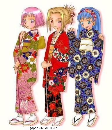Girls from Shaman King - 3 fete din Shaman King - Images