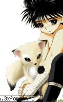 Hiei - Multumesc mult Zoey!Dar....are prietena?! NU am - YuYu Hakusho