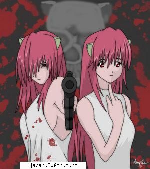 Lucy/Nyu - Mie mi se pare soper dragutza...in varianta Nyuu - Elfen Lied