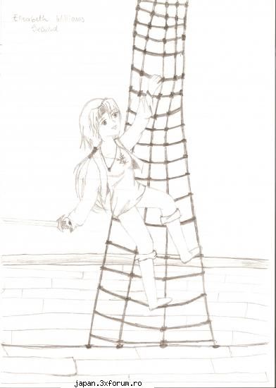 My drawings - km glumeata esti miroku 4ever o fata pirat - Fan-Art