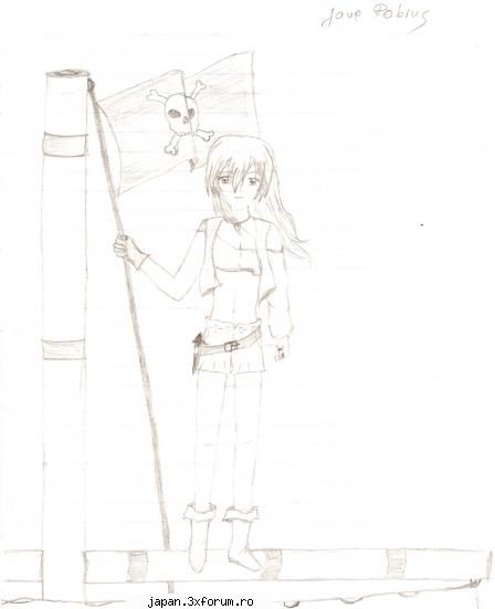 My drawings - in poza de mai sus era capitanul navei :D si - Fan-Art