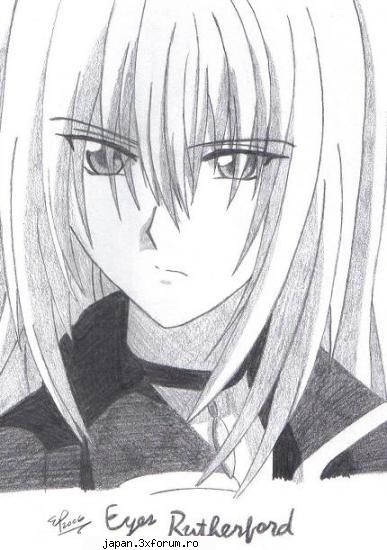 My drawings - tot eyes.... Mi-am luat model j le-am desenat - Fan-Art
