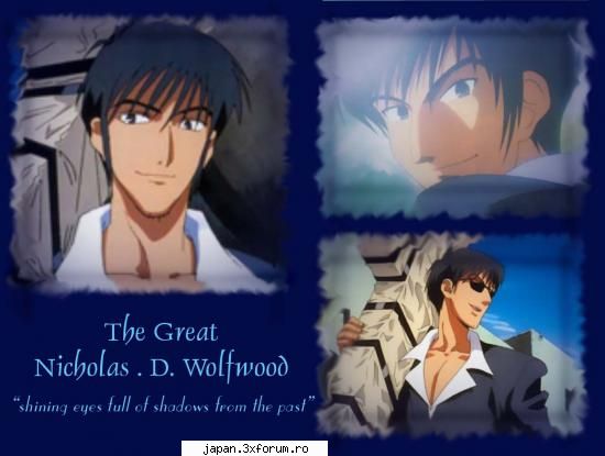Personajul preferat - mie imi placea preotul,Nicholas D. Wolfwood chiar - Trigun