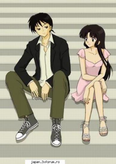 Poze misto , pics - miroku si sango in zilele noastre..ce converse - Inuyasha