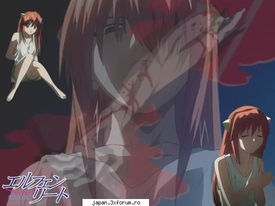 Preferinte anime-uri - poi imi place Elfen Lied pt o ador pe Lucy/Nyu si - White Rosses