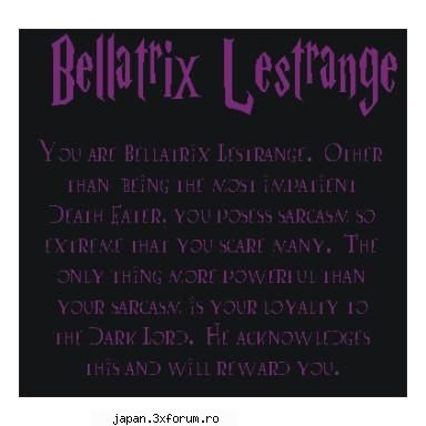Rezultate teste - Bellatrix ejti la "Purple Rosses" - Dark Angels Test
