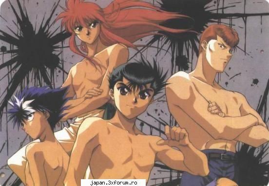 YuYu Hakusho - e foarte dragut curama dar parca tot mai mult il - YuYu Hakusho